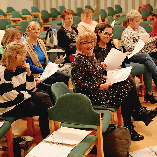 Frauenchor Cantare, Unsere Proben