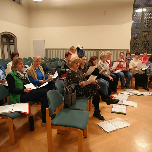 Frauenchor Cantare, Unsere Proben